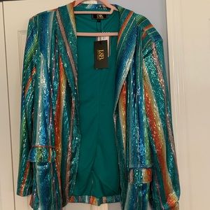 Multi colored jacket